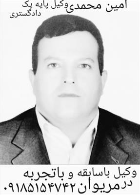 وکیل کهنه کار وباسابقه مریوان-کردستان-مریوان-مشاوره و وکالت-بلنگو