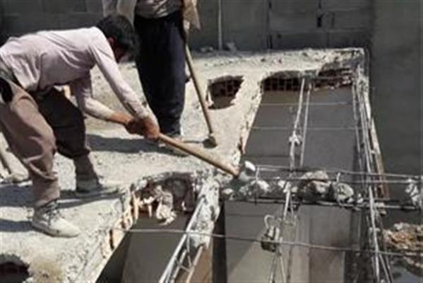 تخریب فضایی داخلی ساختمان-مازندران-تنکابن-خدمات منزل-بلنگو