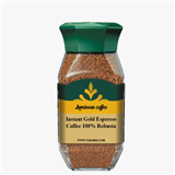 قهوه فوری گلد اسپرسو 100 درصد روبوستا