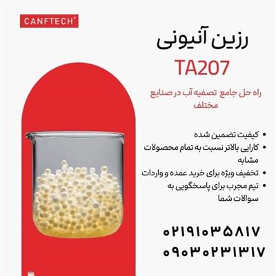 رزین آنیونی TA207: راه‌حلی جامع برای تصفیه آب صنایع مختلف-تهران-تهران-آب و فاضلاب-بلنگو